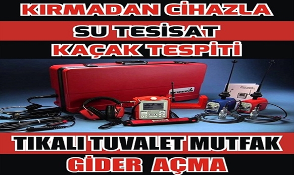 su kaçağı tespiti izmir su kaçağı tespiti izmir