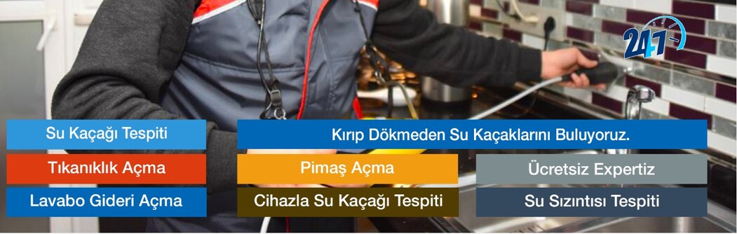 kırmadan su kaçağı tamiri