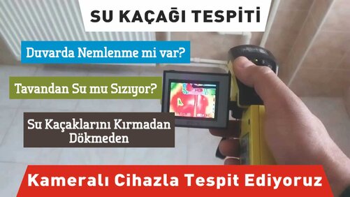 İzmir Buca Atatürk Mahallesi Su Kaçağı Tespiti
